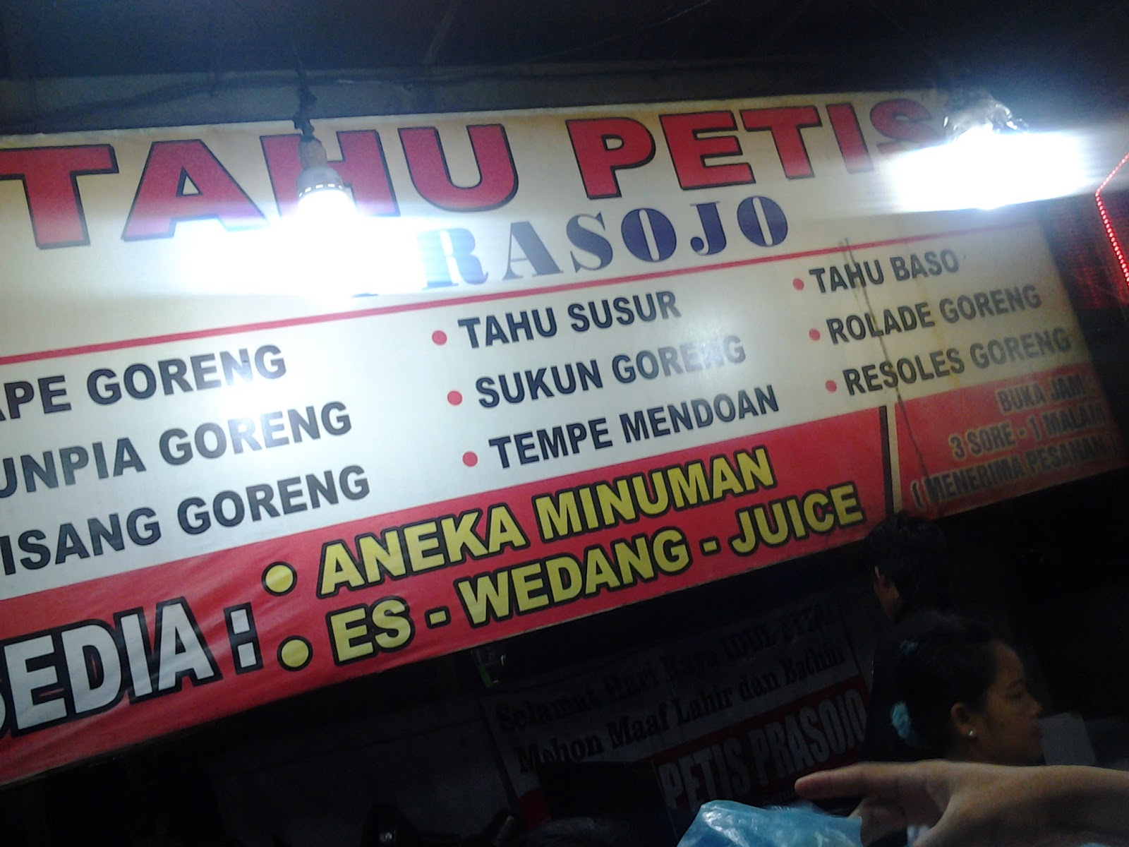 Tahu Petis Prasojo Simpang Lima